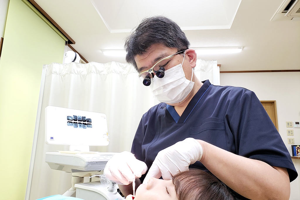 静和駅・おかもと歯科医院・大切なのは「お口の健康を保つこと」